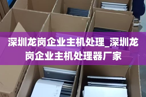 深圳龙岗企业主机处理_深圳龙岗企业主机处理器厂家
