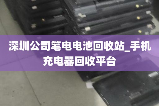 深圳公司笔电电池回收站_手机充电器回收平台